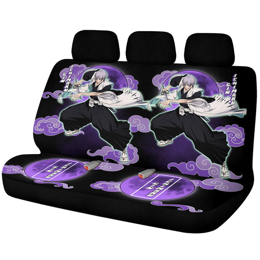 Gin Ichimaru Car Back Seat Covers Custom Bleach Anime Car Accessories - Gearcarcover - 1