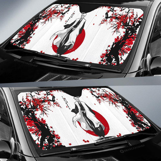 Gin Ichimaru Car Sunshade Custom Janpan Style Anime Bleach Car Accessories - Gearcarcover - 2