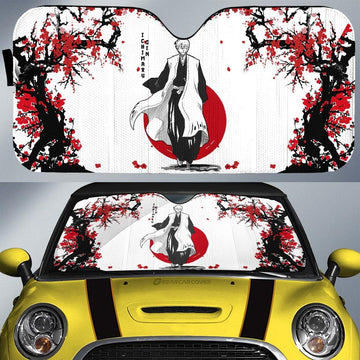 Gin Ichimaru Car Sunshade Custom Janpan Style Anime Bleach Car Accessories - Gearcarcover - 1