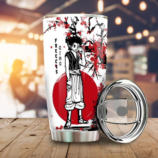 Ging Freecss Tumbler Cup Custom Japan Style Hunter x Hunter Anime Car Accessories - Gearcarcover - 1
