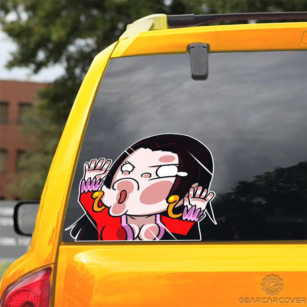 Gion Hitting Glass Car Sticker Custom One Piece Anime Car Accessories For Anime Fans - Gearcarcover - 3