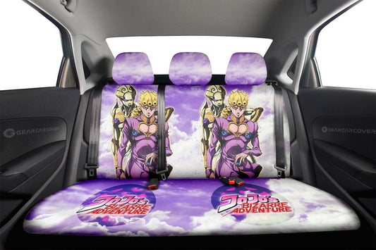 Giorno Giovanna Car Back Seat Cover Custom Jojo's Bizarre Adventures Anime - Gearcarcover - 2