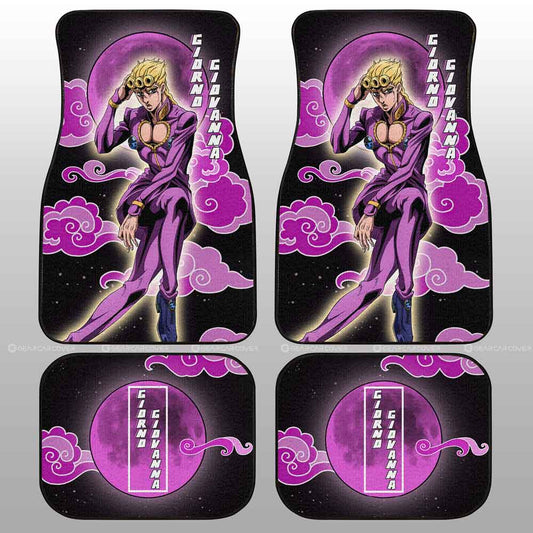 Giorno Giovanna Car Floor Mats Custom JoJo's Bizarre Adventure Anime - Gearcarcover - 2