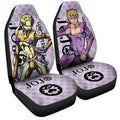 Giorno Giovanna Car Seat Covers Custom JoJo's Bizarre Adventure Anime Car Accessories - Gearcarcover - 3