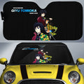 Giyu Tomioka Car Sunshade Custom Demon Slayer Anime - Gearcarcover - 1