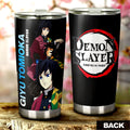 Giyu Tomioka Tumbler Cup Custom Demon Slayer Anime - Gearcarcover - 3