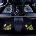 Giyuu Car Floor Mats Custom Water Breathing Skill Demon Slayer Anime Car Accessories - Gearcarcover - 3