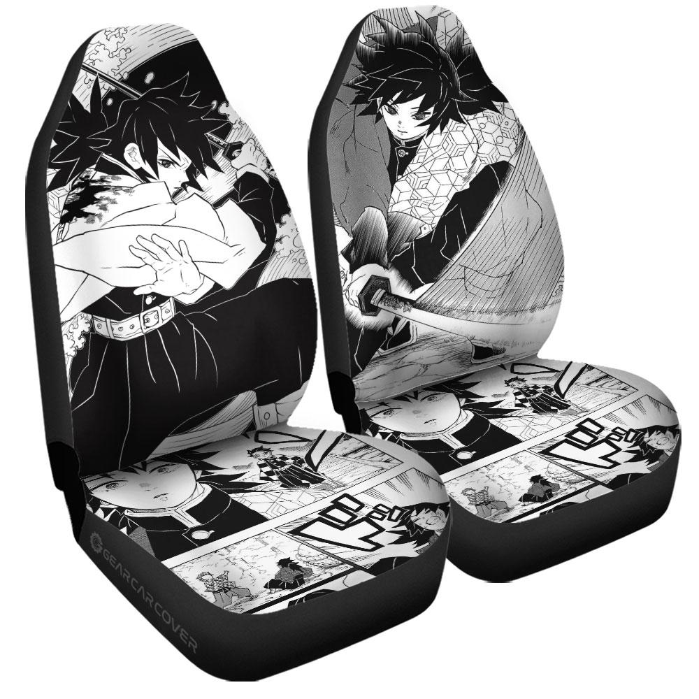 Giyuu Car Seat Covers Custom Kimetsu No Yaiba Manga Car Accessories - Gearcarcover - 3