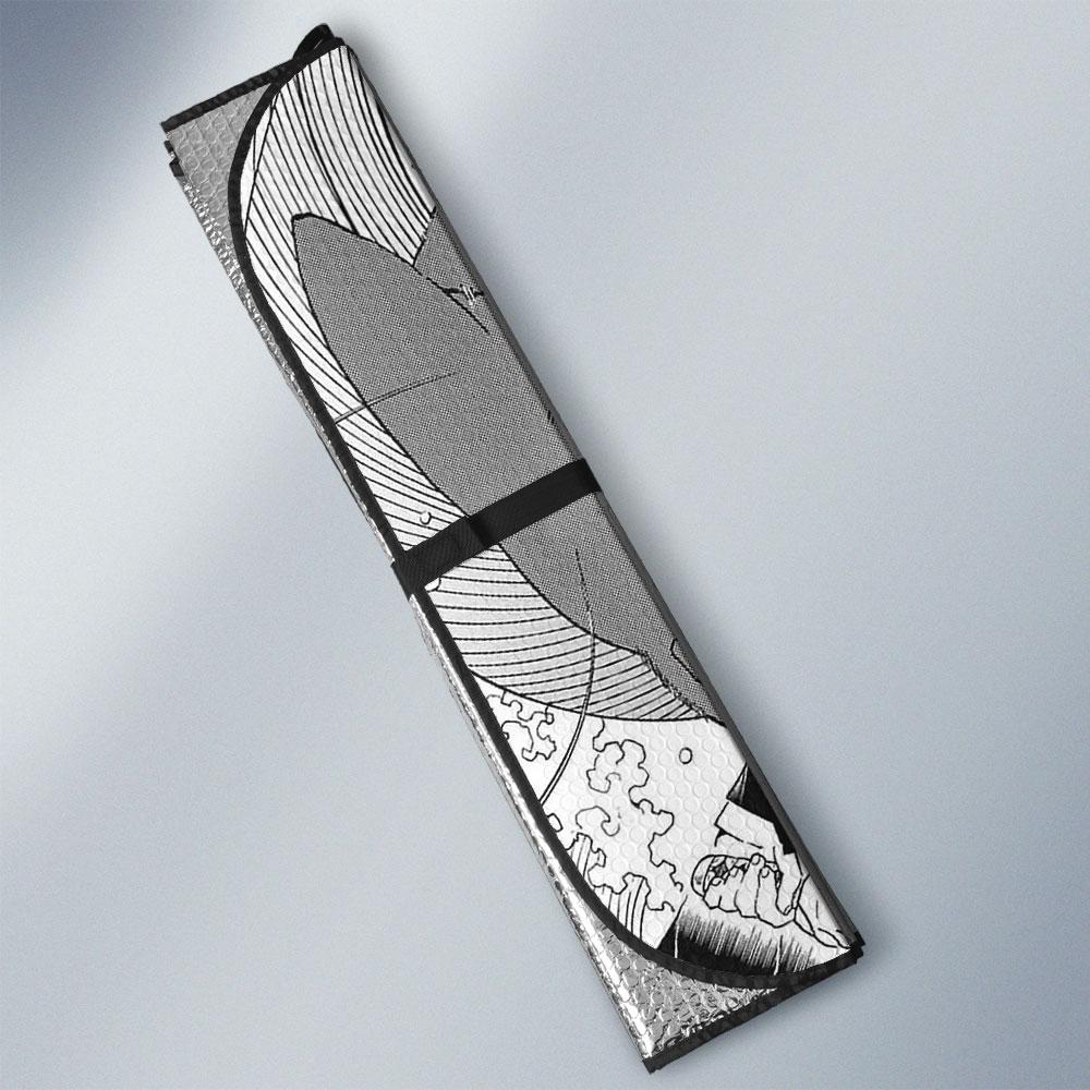 Giyuu Car Sunshade Custom Kimetsu No Yaiba Manga Car Accessories - Gearcarcover - 3