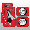 Giyuu Tomioka Car Floor Mats Custom Demon Slayer Anime Car Accessories Manga Style For Fans - Gearcarcover - 1