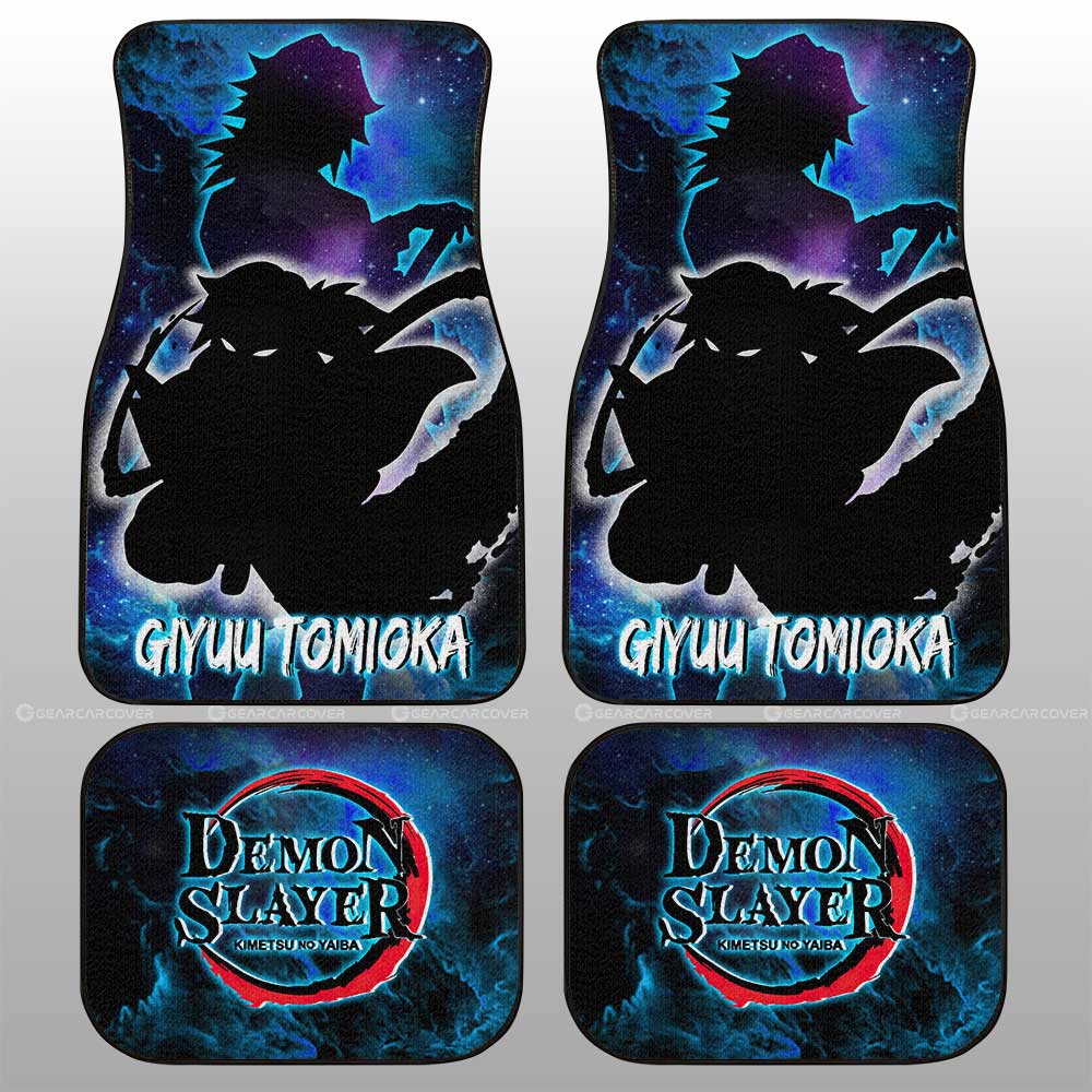 Giyuu Tomioka Car Floor Mats Custom Demon Slayer Anime - Gearcarcover - 1