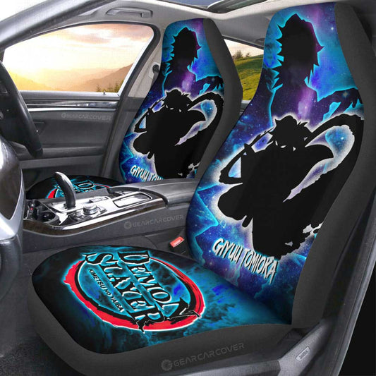 Giyuu Tomioka Car Seat Covers Custom Demon Slayer Anime - Gearcarcover - 2