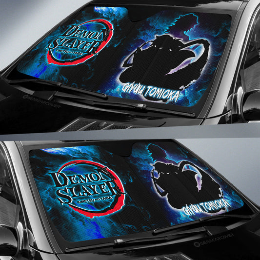 Giyuu Tomioka Car Sunshade Custom Demon Slayer Anime - Gearcarcover - 2