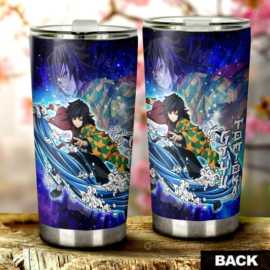 Giyuu Tomioka Tumbler Cup Custom Characters Demon Slayer Car Accessories - Gearcarcover - 2