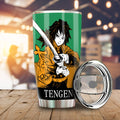 Giyuu Tomioka Tumbler Cup Custom Demon Slayer Car Accessories Manga Style - Gearcarcover - 2