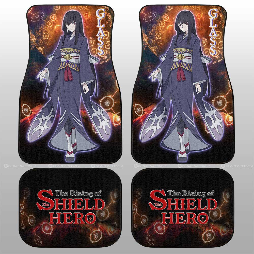 Glass Car Floor Mats Custom Rising Of The Shield Hero Anime Car Accessories - Gearcarcover - 2