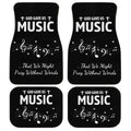 God Gave Us Music Car Floor Mats Notes Music Car Accessories - Gearcarcover - 1