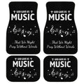 God Gave Us Music Car Floor Mats Notes Music Car Accessories - Gearcarcover - 1