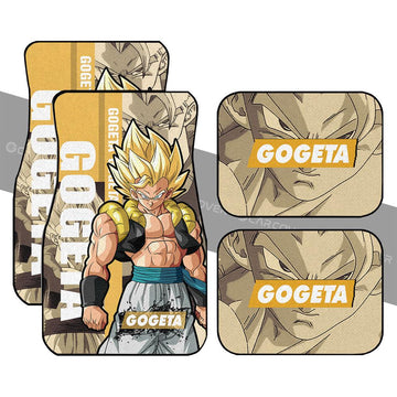 Gogeta Car Floor Mats Custom Dragon Ball Anime Car Accessories - Gearcarcover - 1