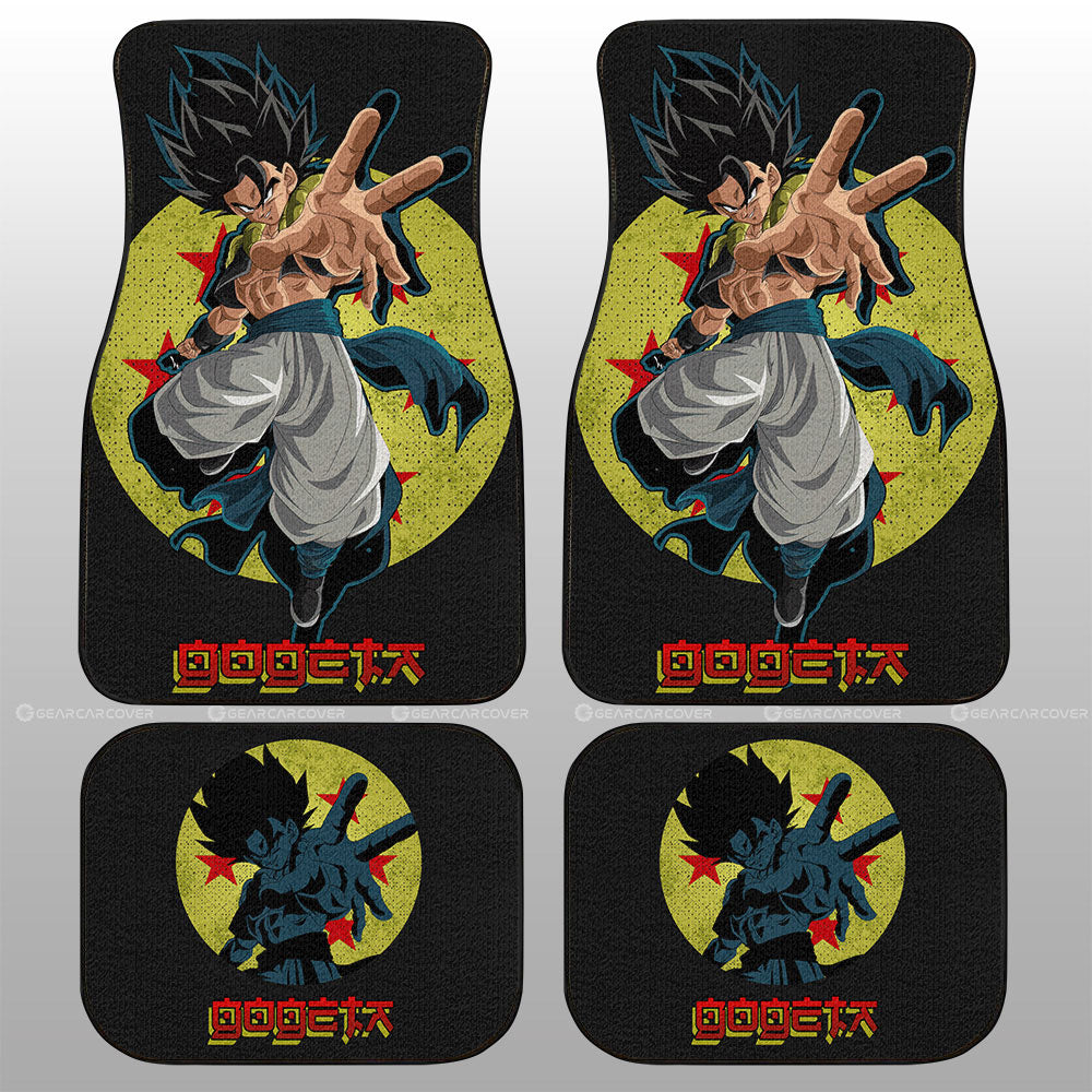 Gogeta Car Floor Mats Custom Dragon Ball Anime Car Accessories - Gearcarcover - 1