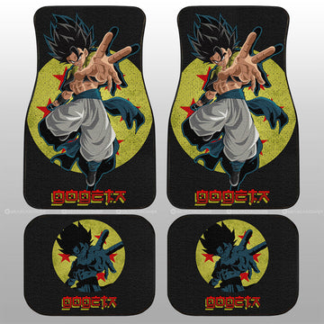 Gogeta Car Floor Mats Custom Dragon Ball Anime Car Accessories - Gearcarcover - 1