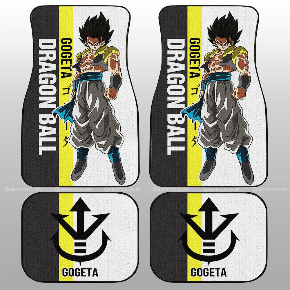 Gogeta Car Floor Mats Custom Dragon Ball Car Accessories For Anime Fans - Gearcarcover - 2