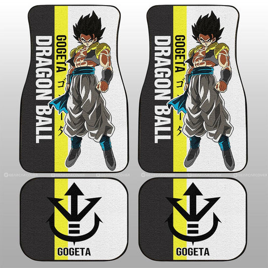 Gogeta Car Floor Mats Custom Dragon Ball Car Accessories For Anime Fans - Gearcarcover - 2