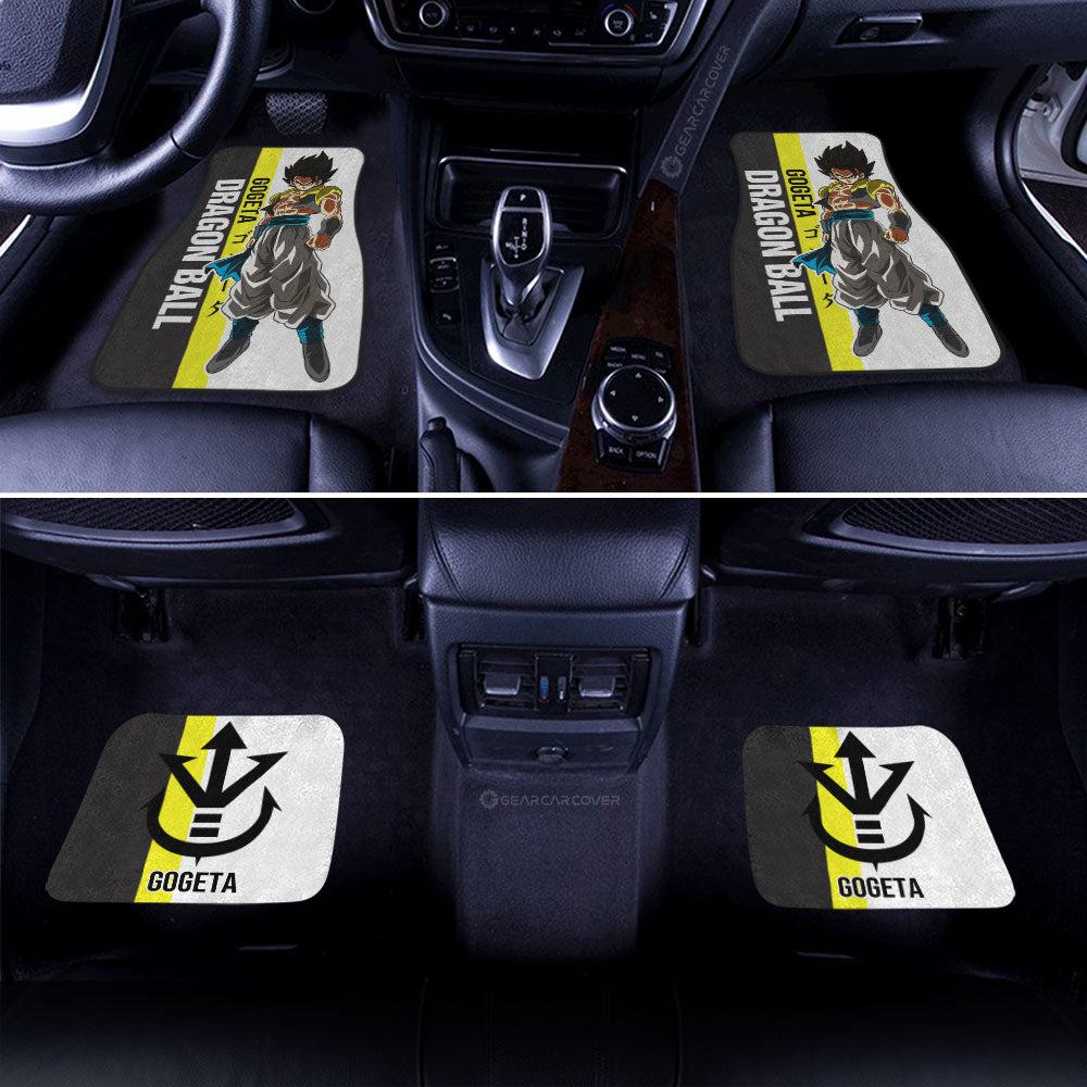 Gogeta Car Floor Mats Custom Dragon Ball Car Accessories For Anime Fans - Gearcarcover - 3