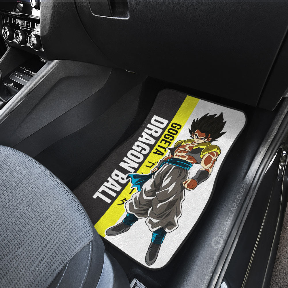 Gogeta Car Floor Mats Custom Dragon Ball Car Accessories For Anime Fans - Gearcarcover - 4