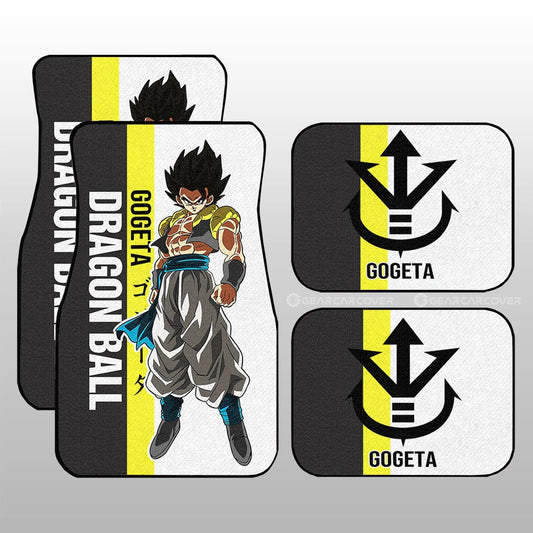 Gogeta Car Floor Mats Custom Dragon Ball Car Accessories For Anime Fans - Gearcarcover - 1