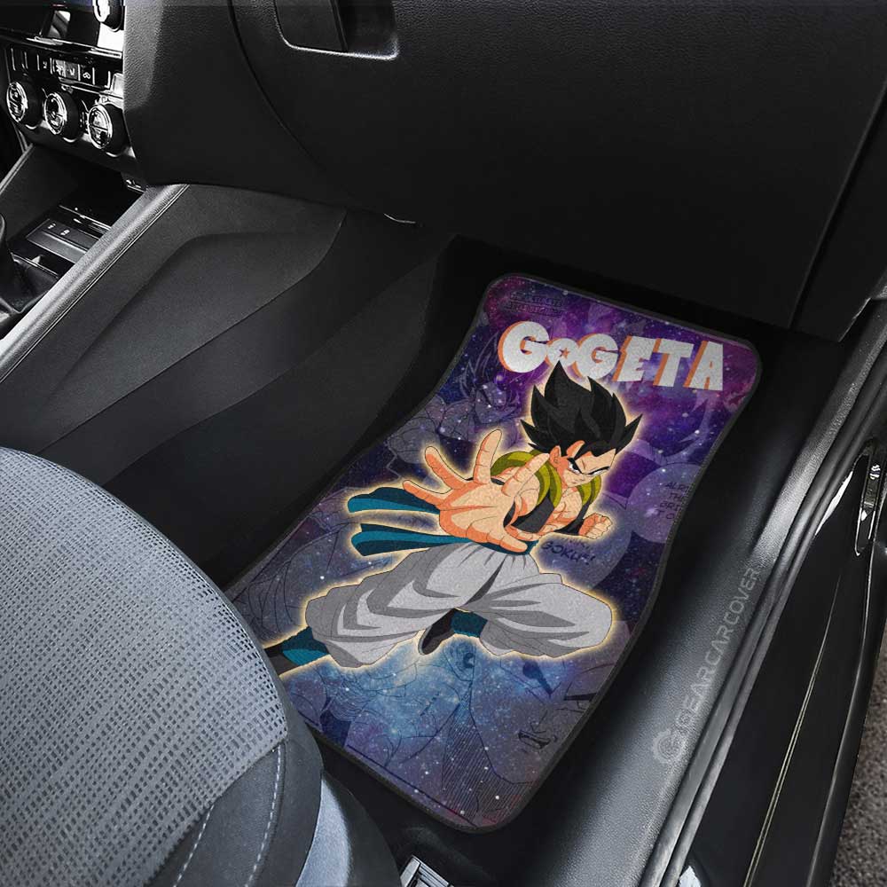 Gogeta Car Floor Mats Custom Galaxy Style Dragon Ball Anime Car Accessories - Gearcarcover - 4