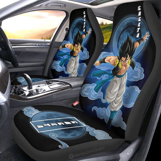 Gogeta Car Seat Covers Custom Anime Dragon Ball Car Accessories - Gearcarcover - 2