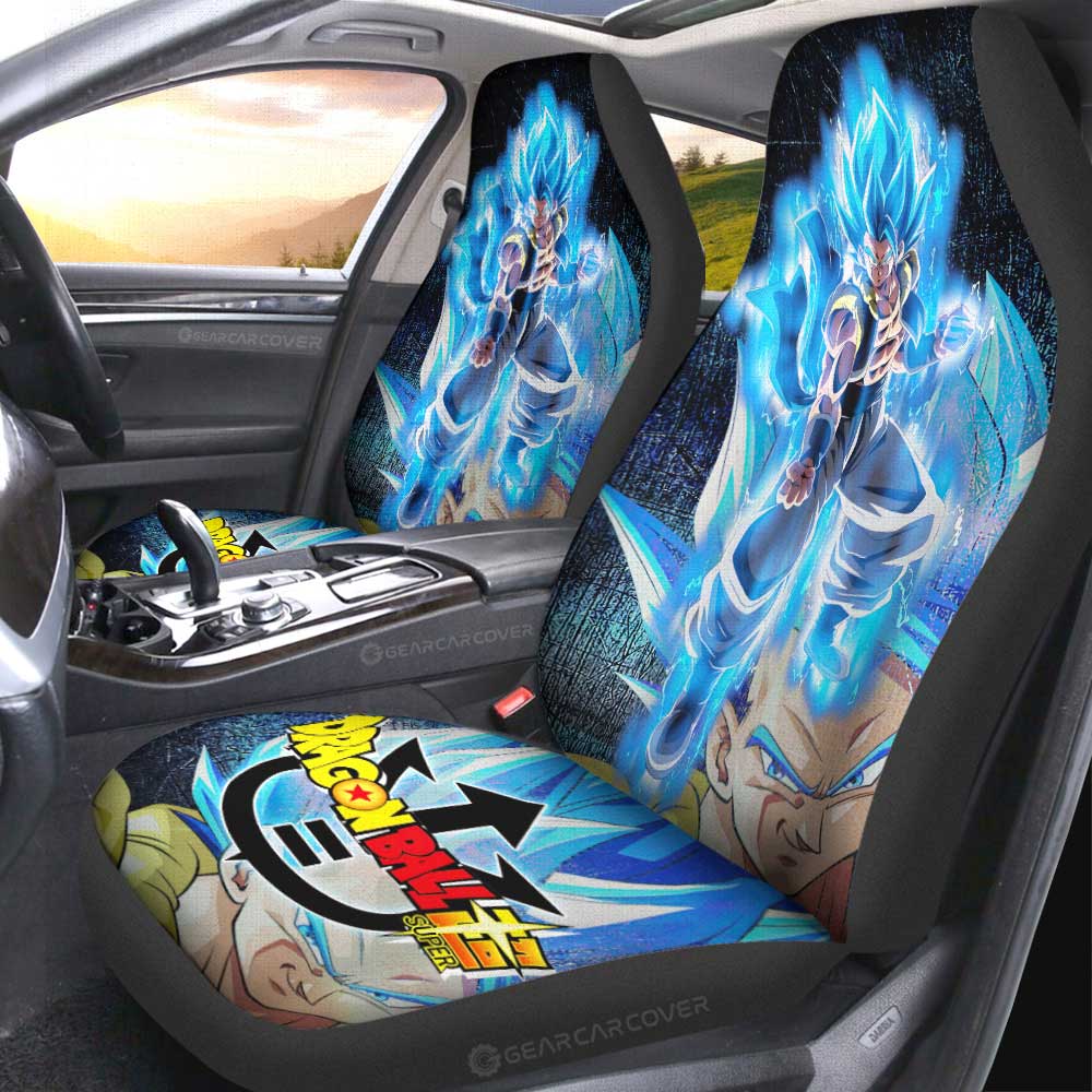 Gogeta Car Seat Covers Custom Dragon Ball Anime Car Accessories - Gearcarcover - 4