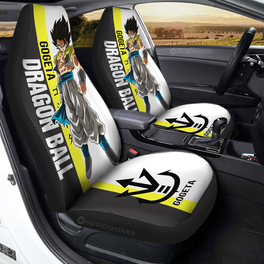 Gogeta Car Seat Covers Custom Dragon Ball Car Accessories For Anime Fans - Gearcarcover - 1