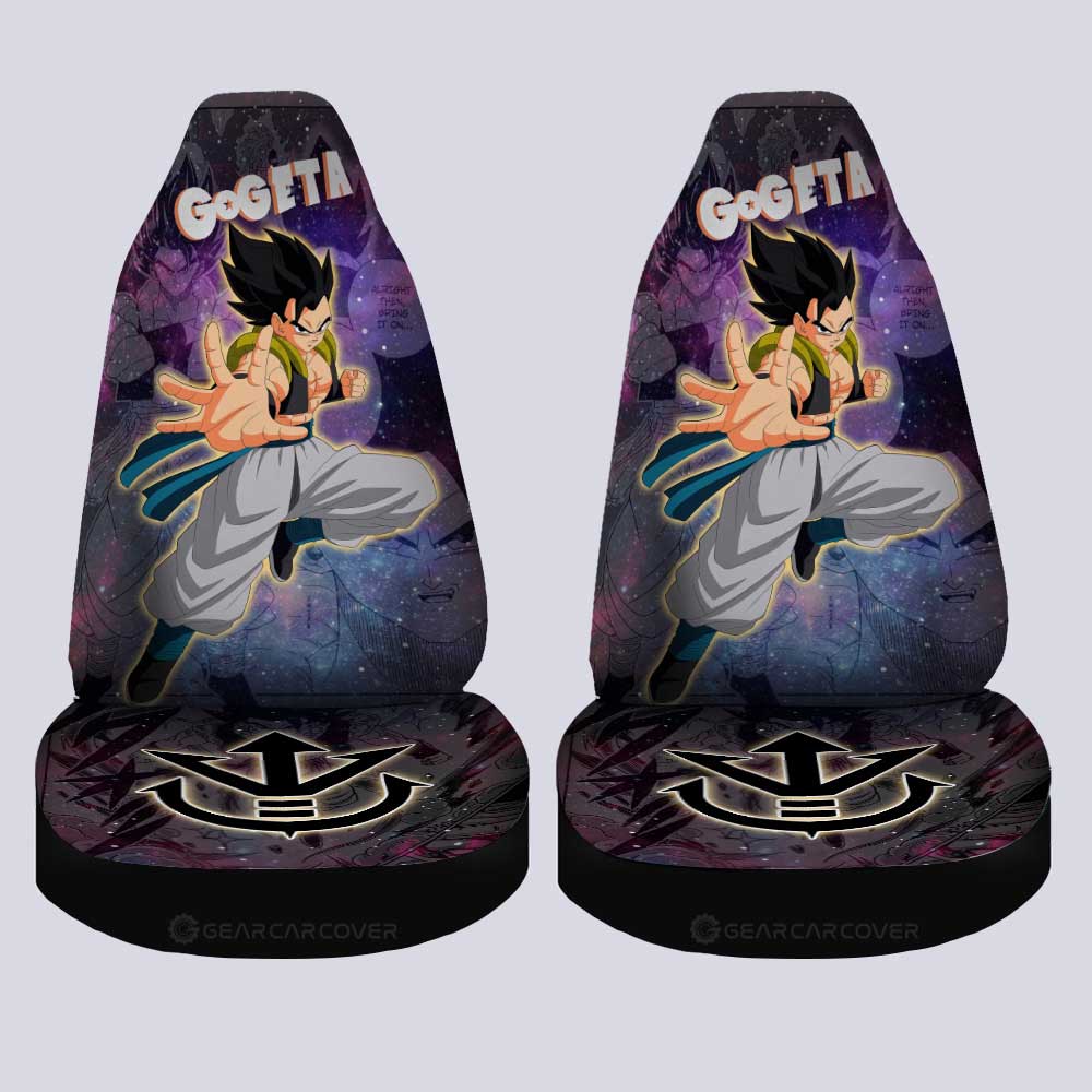 Gogeta Car Seat Covers Custom Galaxy Style Dragon Ball Anime Car Accessories - Gearcarcover - 4