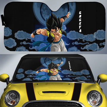 Gogeta Car Sunshade Custom Anime Dragon Ball Car Accessories - Gearcarcover - 1
