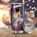 Gogeta Tumbler Cup Custom Dragon Ball Anime Car Accessories Galaxy Style - Gearcarcover - 1