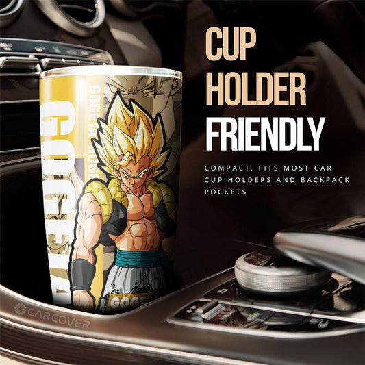 Gogeta Tumbler Cup Custom Dragon Ball Anime Car Accessories - Gearcarcover - 2