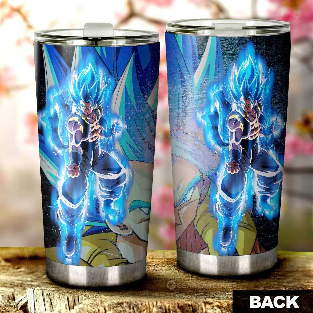 Gogeta Tumbler Cup Custom Dragon Ball Anime Car Interior Accessories - Gearcarcover - 3