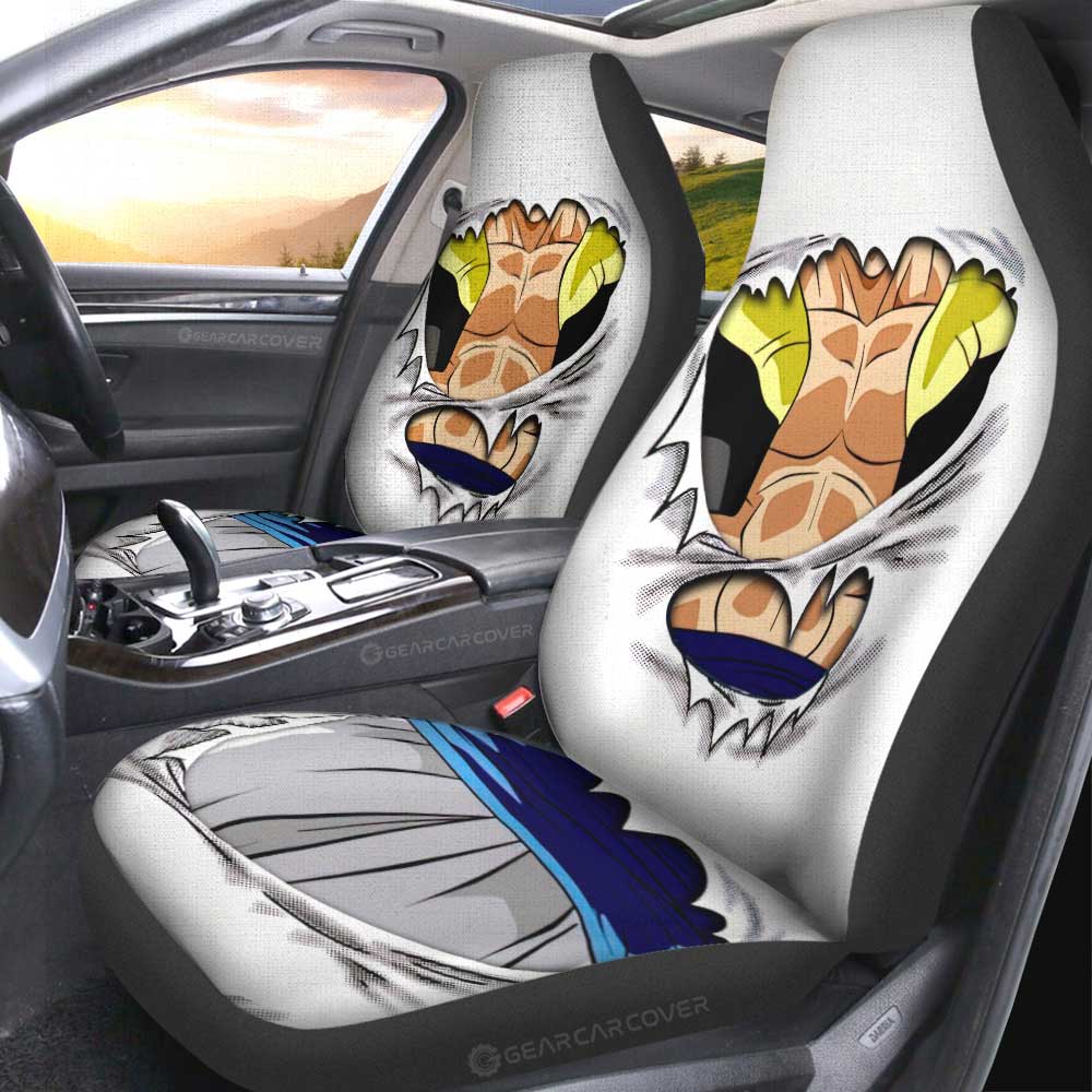 Gogeta Uniform Car Seat Covers Custom Dragon Ball Anime - Gearcarcover - 2