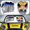 Gogeta Uniform Car Sunshade Custom Dragon Ball Anime - Gearcarcover - 1