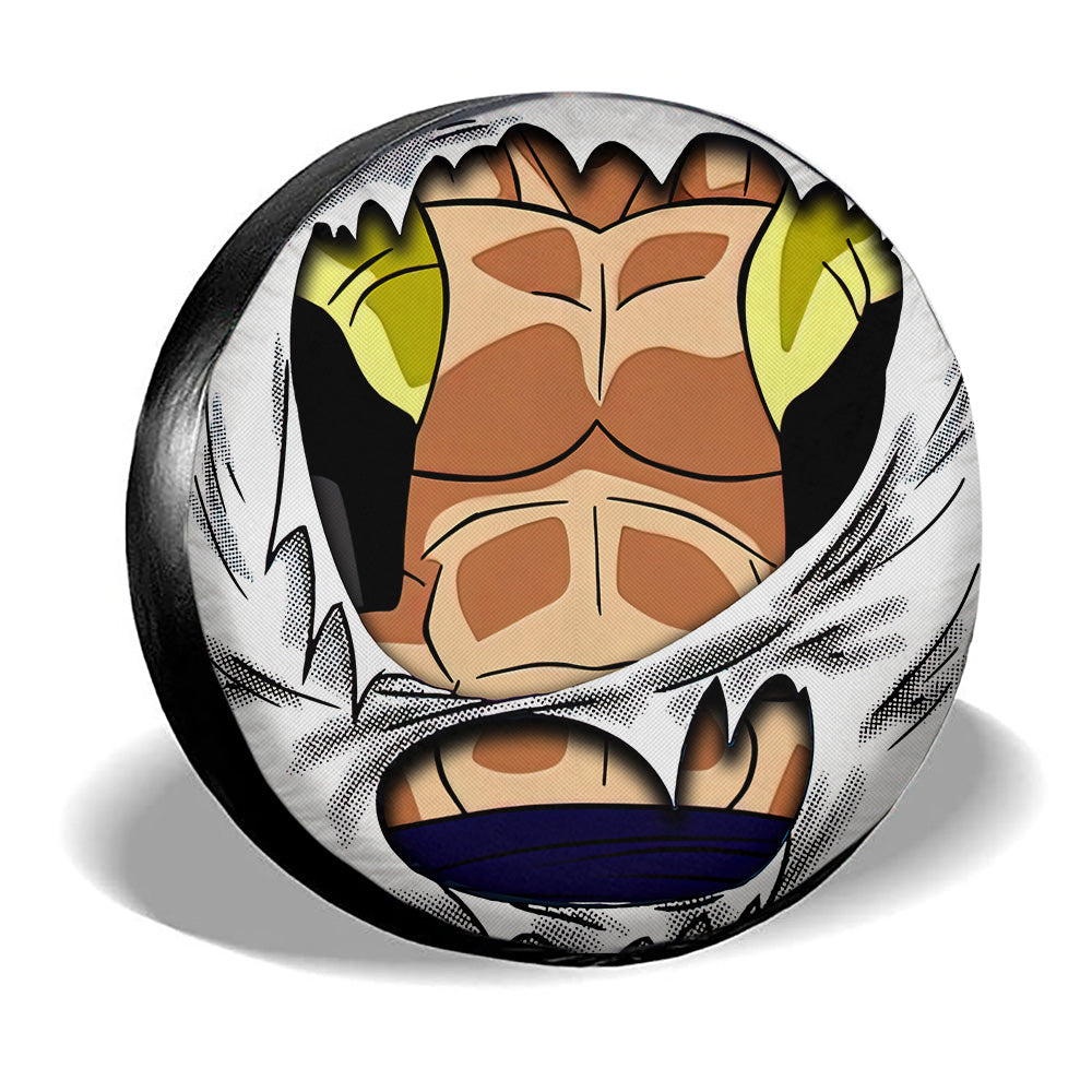 Gogeta Uniform Spare Tire Cover Custom Dragon Ball Anime - Gearcarcover - 3