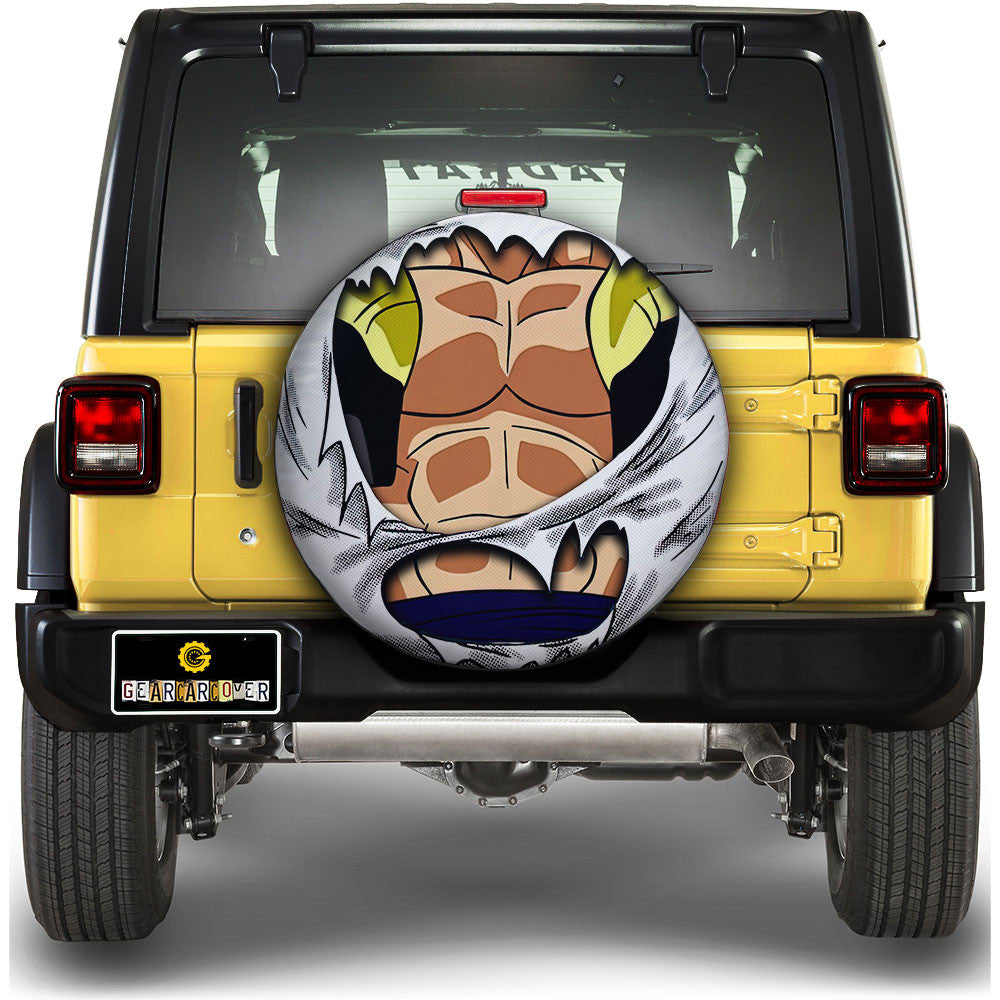 Gogeta Uniform Spare Tire Cover Custom Dragon Ball Anime - Gearcarcover - 1