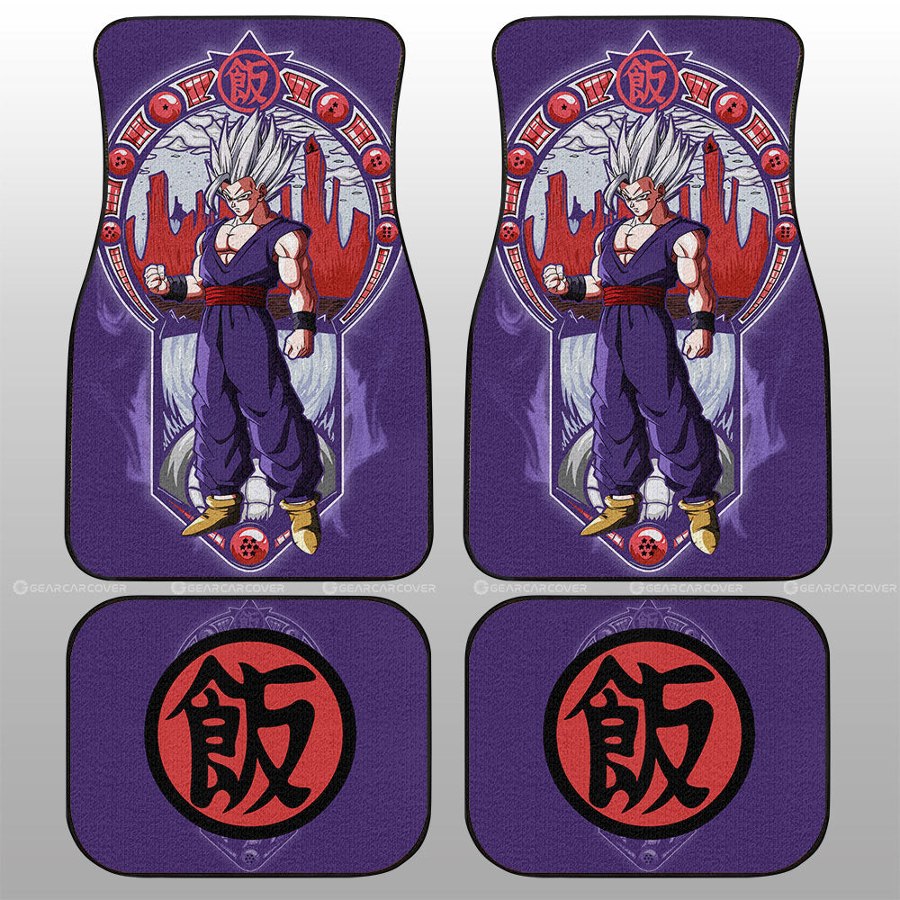 Gohan Beast Car Floor Mats Custom Dragon Ball Car Interior Accessories - Gearcarcover - 1