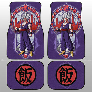 Gohan Beast Car Floor Mats Custom Dragon Ball Car Interior Accessories - Gearcarcover - 1