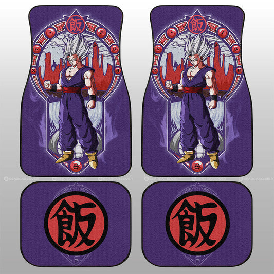 Gohan Beast Car Floor Mats Custom Dragon Ball Car Interior Accessories - Gearcarcover - 1