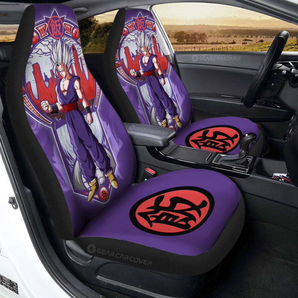 Gohan Beast Car Seat Covers Custom Dragon Ball Car Interior Accessories - Gearcarcover - 2