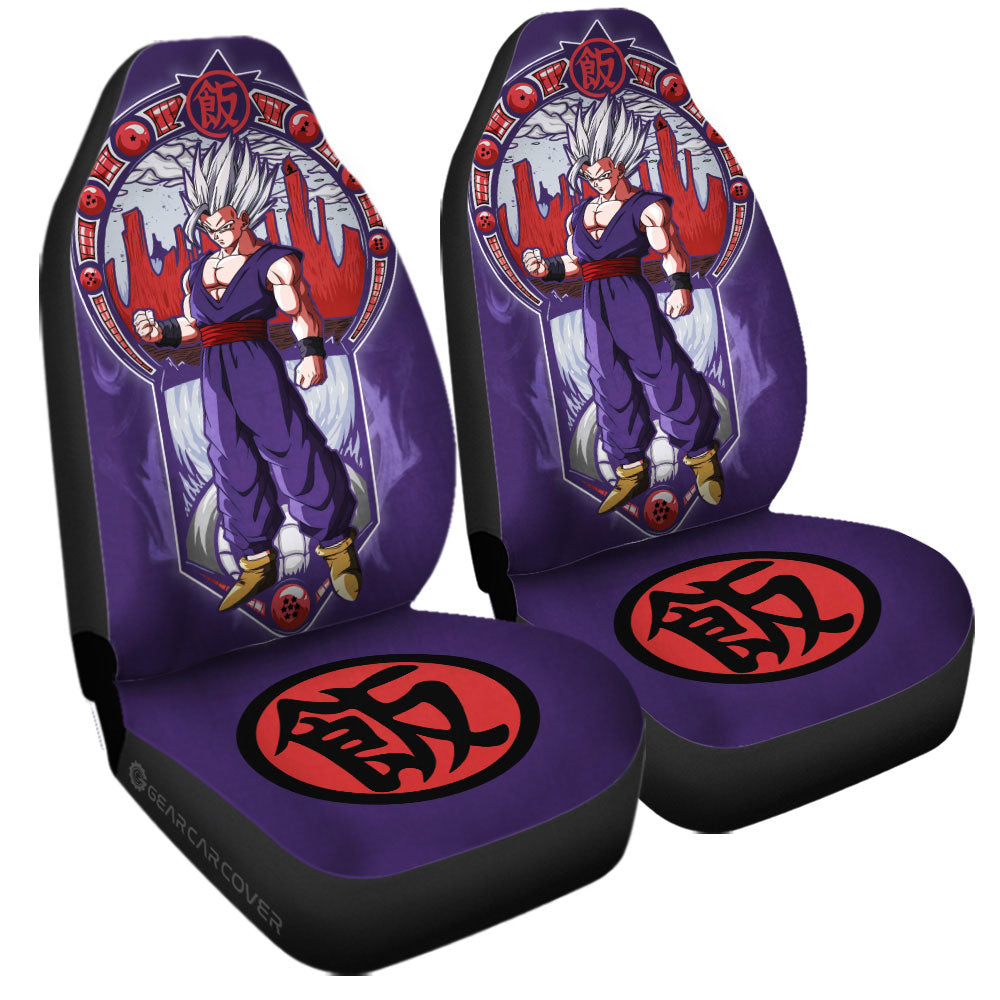 Gohan Beast Car Seat Covers Custom Dragon Ball Car Interior Accessories - Gearcarcover - 3