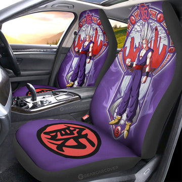 Gohan Beast Car Seat Covers Custom Dragon Ball Car Interior Accessories - Gearcarcover - 1