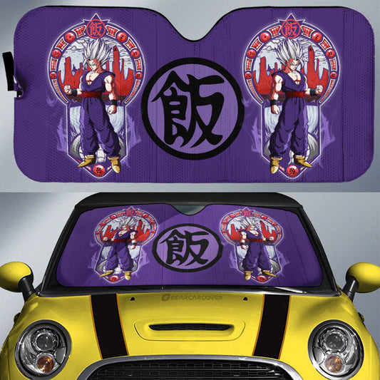 Gohan Beast Car Sunshade Custom Dragon Ball Car Interior Accessories - Gearcarcover - 1